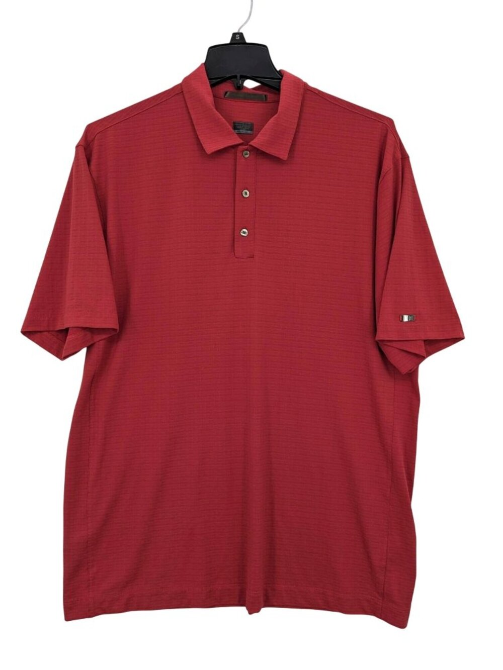 Nike Tiger Woods Performance Golf Polo Shirt Dri Fit Sports Athleisure Large